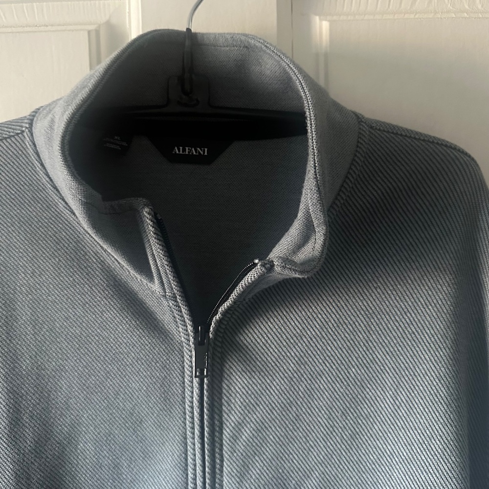 Alfani - Zip Up Sweater - XL